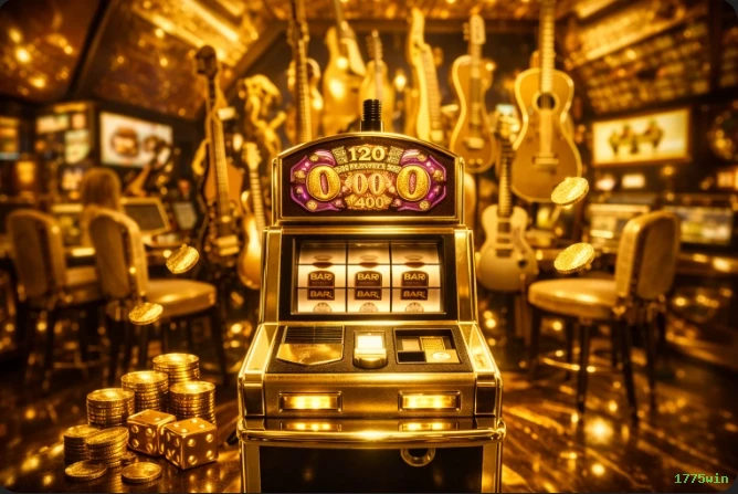 Imagem promocional do cassino online da 1775win mostrando jogos ao vivo